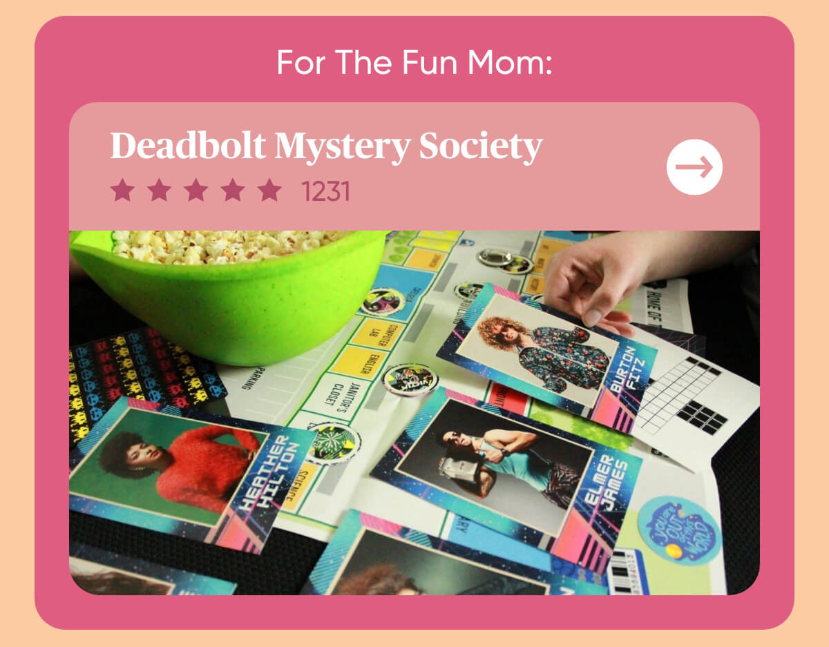 For The Fun Mom  Deadbolt Mystery Society