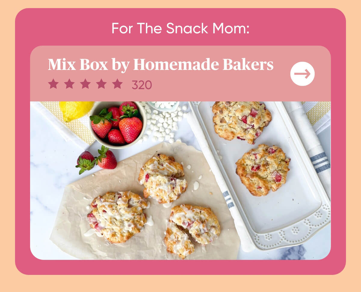For The Snack Mom Mix Box by Homemade Bakers