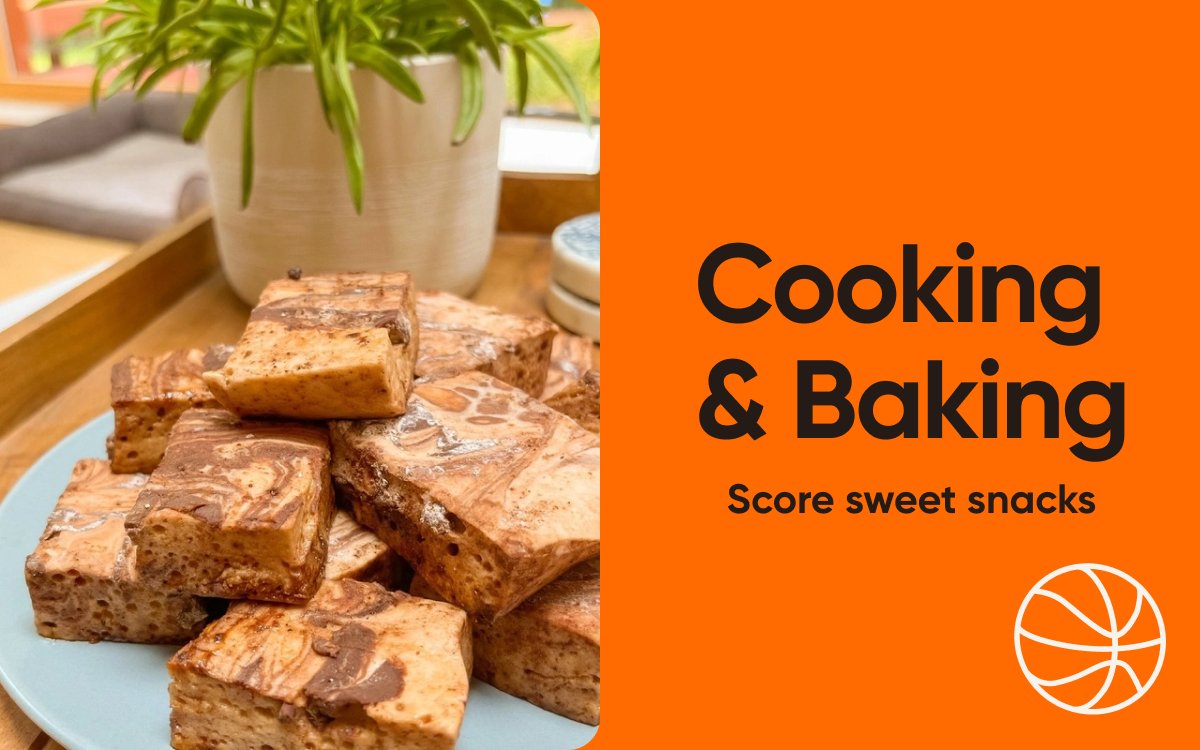 Cooking & Baking Score sweet snacks
