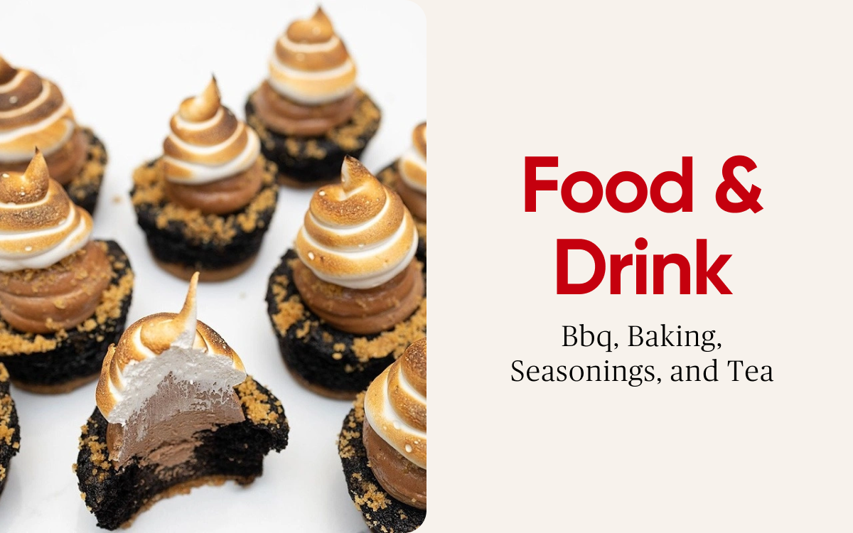 Food & Drink Bbq, Baking, Seasonings, and Tea 