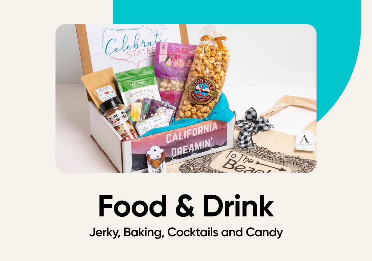 Food & Drink Jerky, Baking, Cocktails and Candy