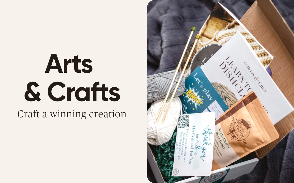 Arts & Crafts Craft a winning creation